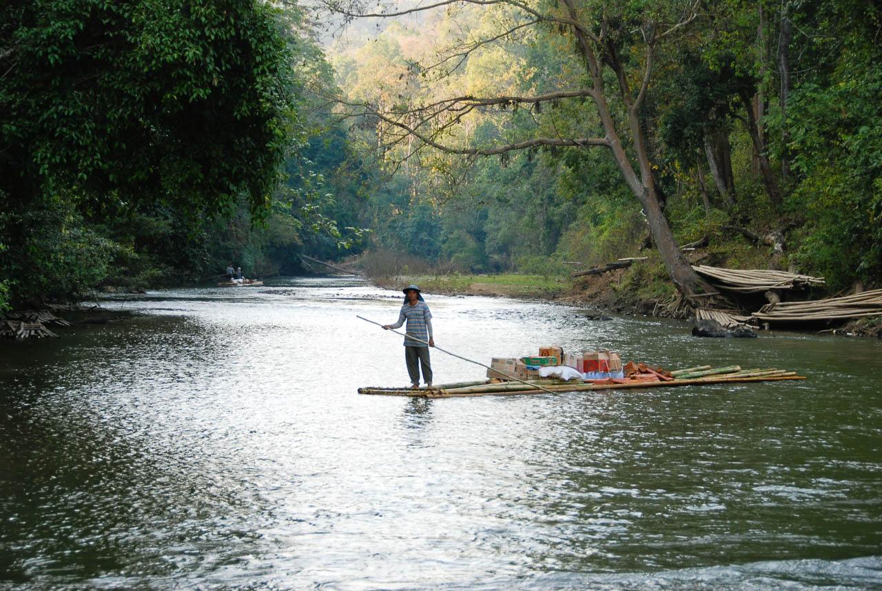 Veronique Van Hoorick Bamboo Raft Op Het Einde Van Jungle Veronique Van Hoorick