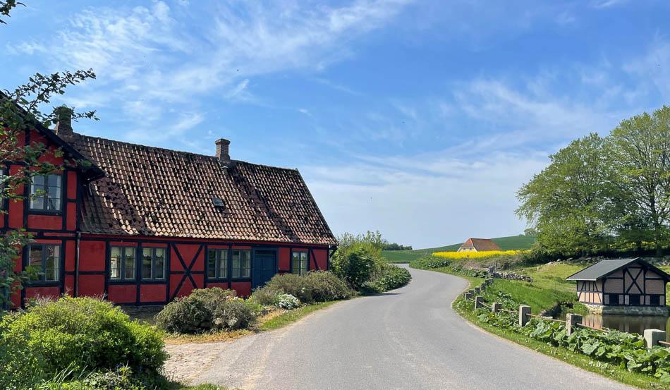 The Road At Holstenshuus Castle DK6FNA Fyn W950