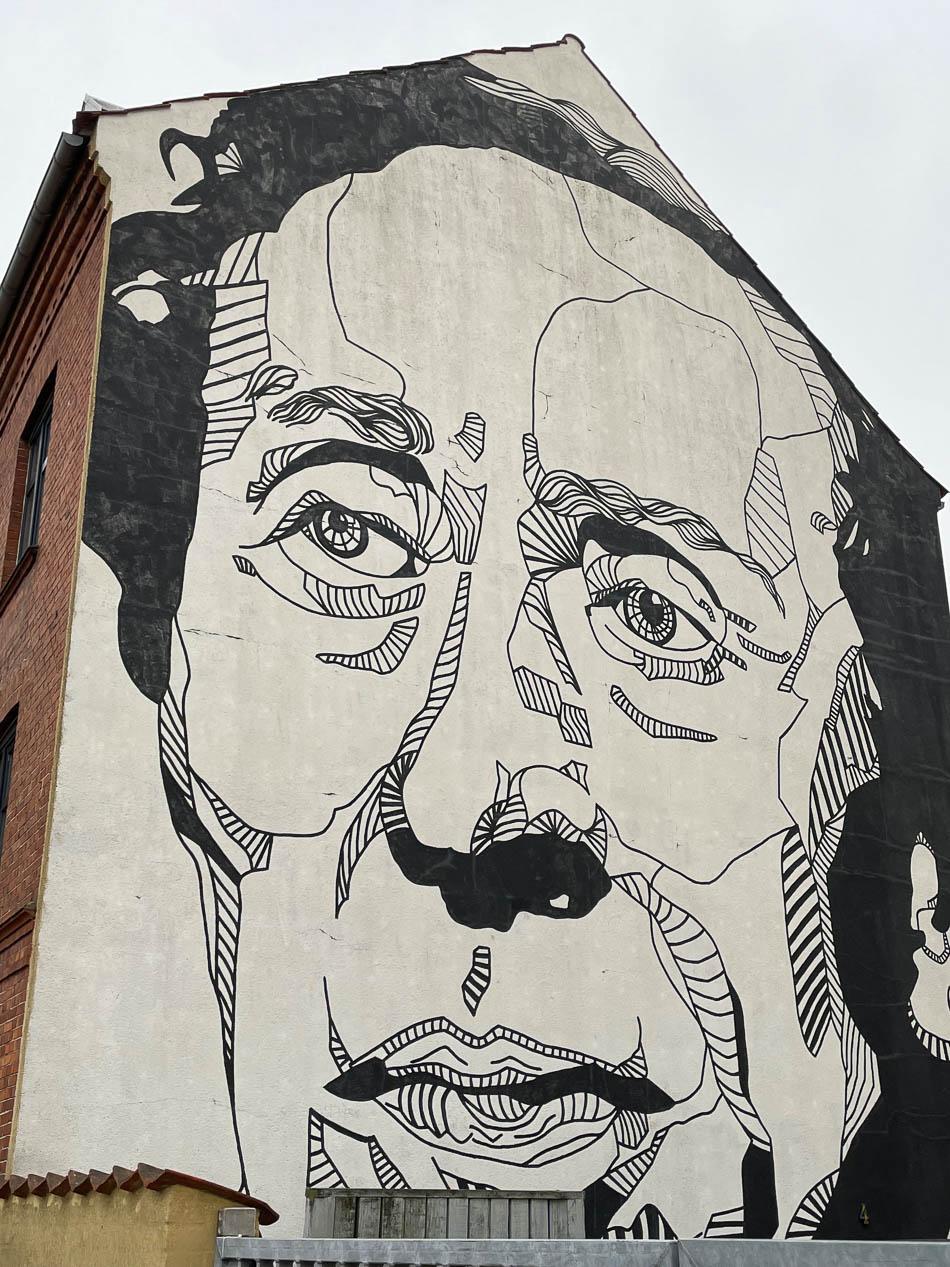 Hans Christian Andersen On The Wall DK6FNA Fyn W950